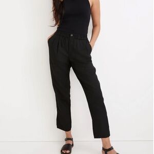 Madewell Linen-Blend Track Trousers